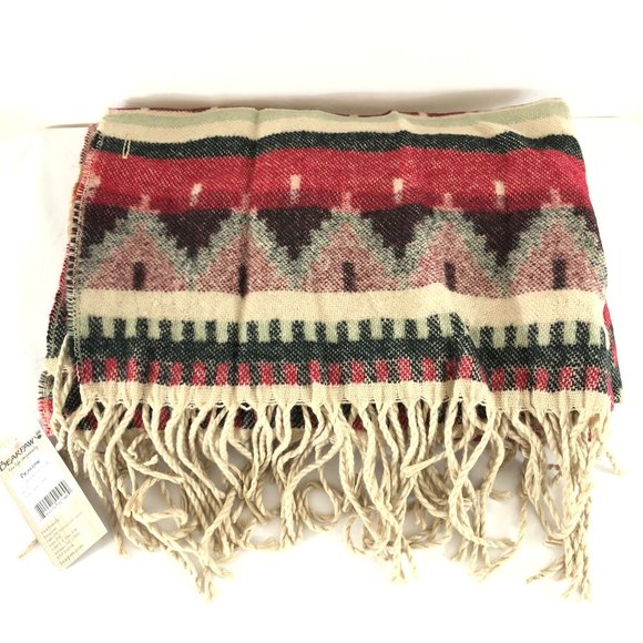 BearPaw Accessories - Bearpaw Spice Market Button Wrap Fringe Southwest